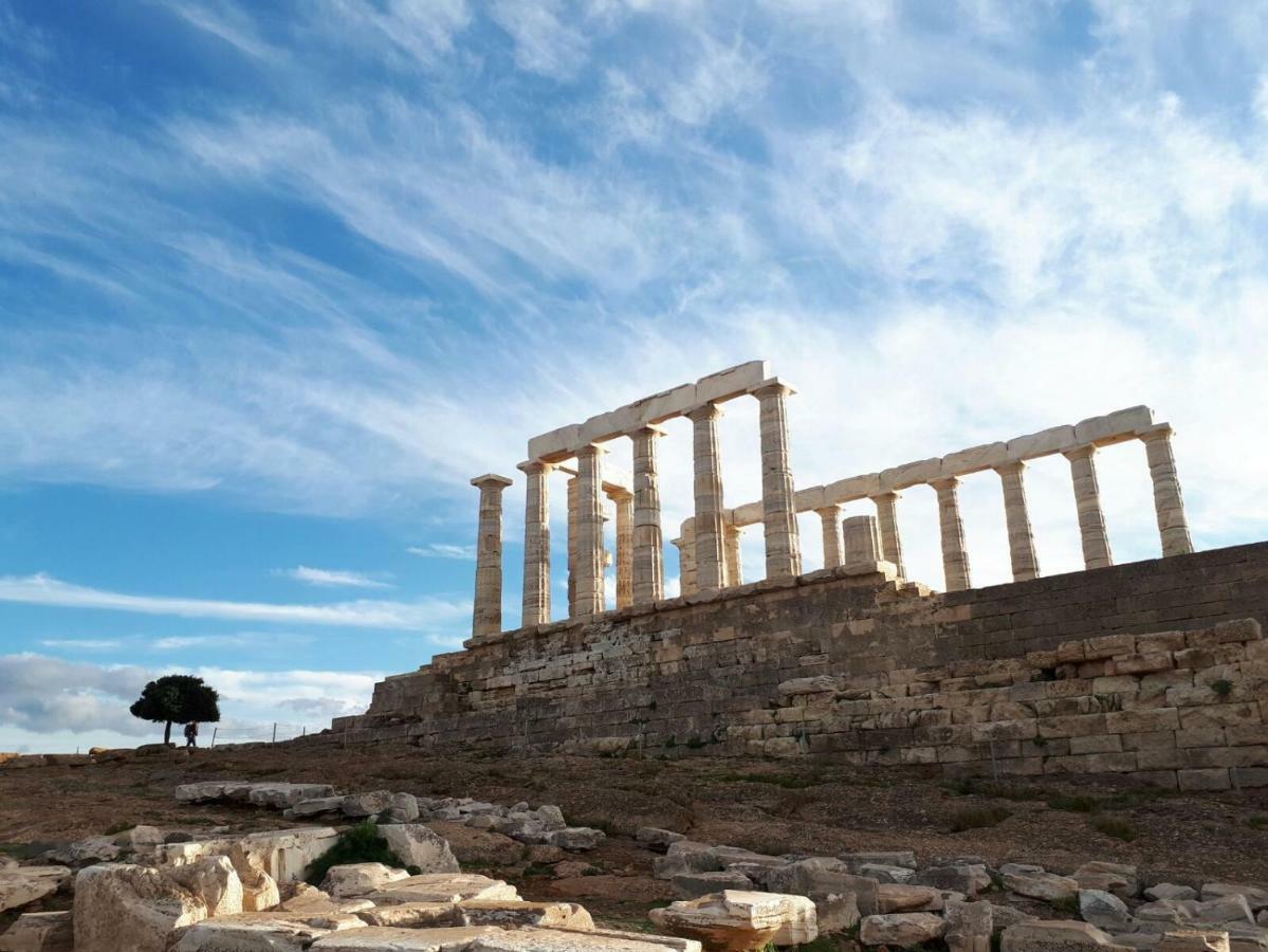 Apartamento Sounio Palea Heaven Palaiá Fókaia Exterior foto