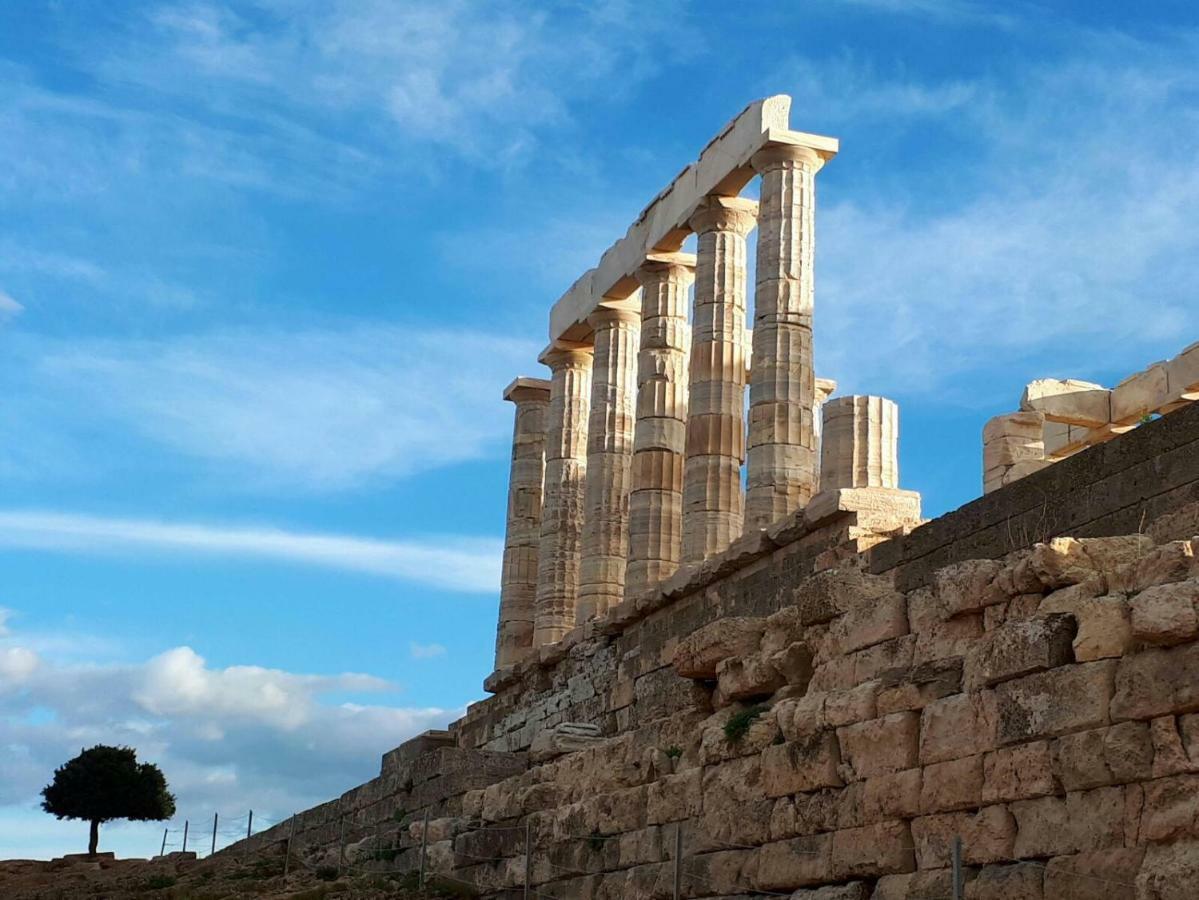 Apartamento Sounio Palea Heaven Palaiá Fókaia Exterior foto
